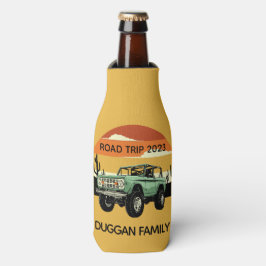 4x4 Family Adventure gepersonaliseerde aangepaste  Flesjeskoeler