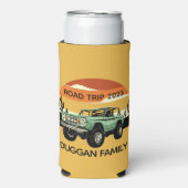 4x4 Family Adventure gepersonaliseerde aangepaste  Seltzer Blikjeskoeler (Seltzer Voorkant)