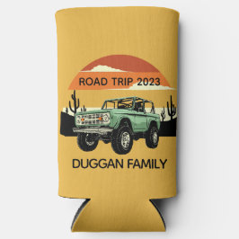 4x4 Family Adventure gepersonaliseerde aangepaste  Seltzer Blikjeskoeler