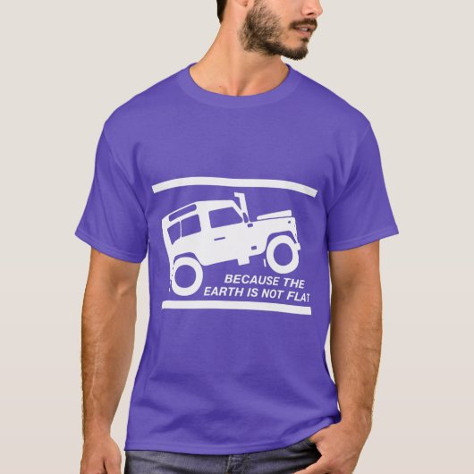 4x4 Land Earth Rover T-shirt (Voorkant)