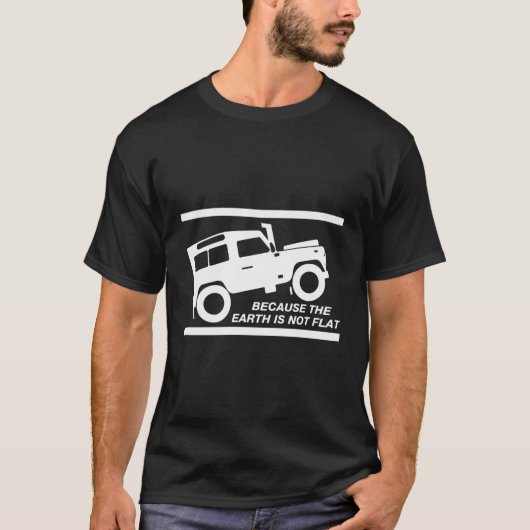 4x4 Land Earth Rover T-shirt (Voorkant)