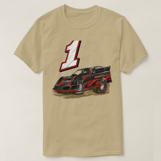 4X4-model Truck Racing 1 T-shirt (Design voorkant)