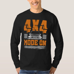 4x4-modus op offroad-avontuur 4x4 SuvV T-shirt