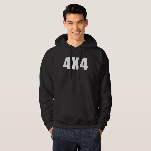 4x4 Offroad  1 Hoodie (Voorkant volledig)