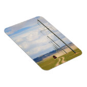 4X4 Voertuigen op Dirt Road, Gobi-woestijn Magneet (Rechterzijde)