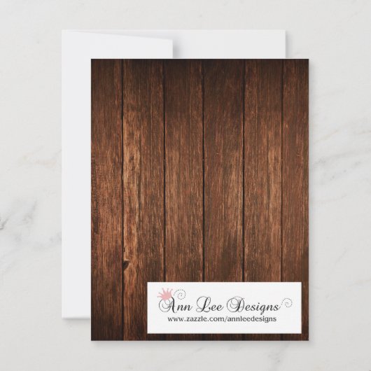 4x5 Bewaar de Date Kaart Geometrische Tuin Roos Sc (Achterkant)