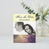 4x5 Bewaar de Date Kaart Sunrise Pathway Walkway P (Staand voorkant)