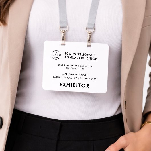 4x5 Event Badge | Exposantenpas Badgekaarten