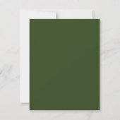 4x5 FLAT Bedankkaart Cattail/Dragonfly in kleur (Achterkant)