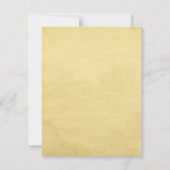 4x5 FLAT Bedankkaart Cattail/Dragonfly Silhouet (Achterkant)