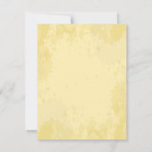 4x5 FLAT Bedankkaart Cowboy Rodeo Steer Skull T (Achterkant)