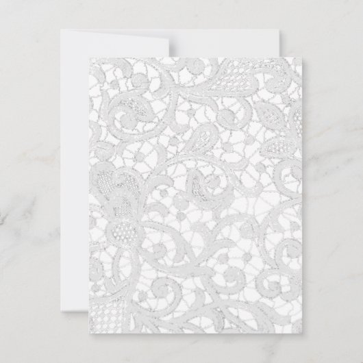 4x5 FLAT Bedankt Card Hoefijzers op Houten Kant (Achterkant)