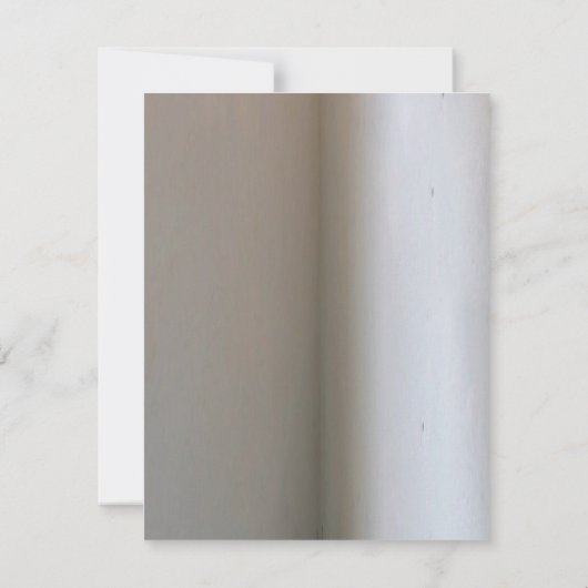 4x5 FLAT Bedankt Card Mason Jar Chandelier Candl (Achterkant)