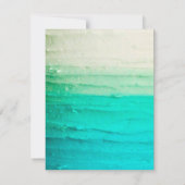 4x5 FLAT Bedankt Card Ombre Blue Frosting (Achterkant)