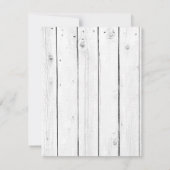 4x5 FLAT Dank u kaart Mason Jar String Lights (Achterkant)