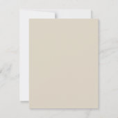 4x5 FLAT Dank u kaart Paarse lente Bloemen (Achterkant)