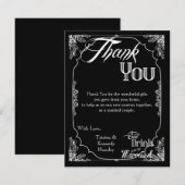 4x5 FLAT - Hartelijk dank - Drink voor Eat-kaart - Bedankkaart (Voorkant / Achterkant)