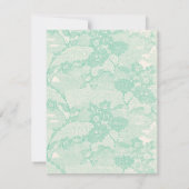 4x5 FLAT - Hartelijk dank - Kaart Afdruk land Mint (Achterkant)