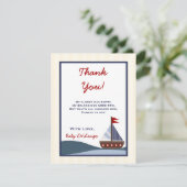 4x5 FLAT Hartelijk dank voor de kaart Ahoy Mate Sa (Staand voorkant)