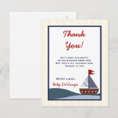 4x5 FLAT Hartelijk dank voor de kaart Ahoy Mate Sa (Voorkant / Achterkant)