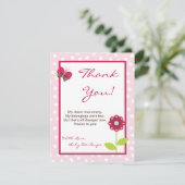 4x5 FLAT Hartelijk dank voor de kaart Berry Garden (Staand voorkant)