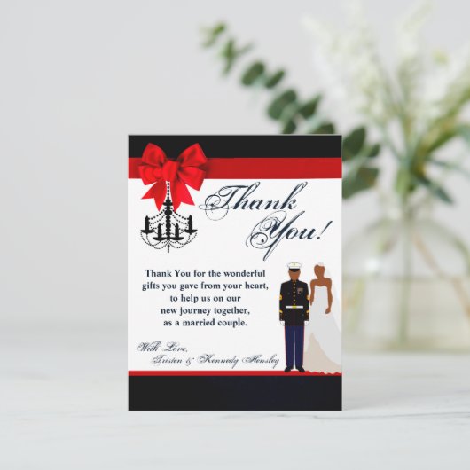 4x5 FLAT Hartelijk dank voor de kaart van het mari (Staand voorkant)