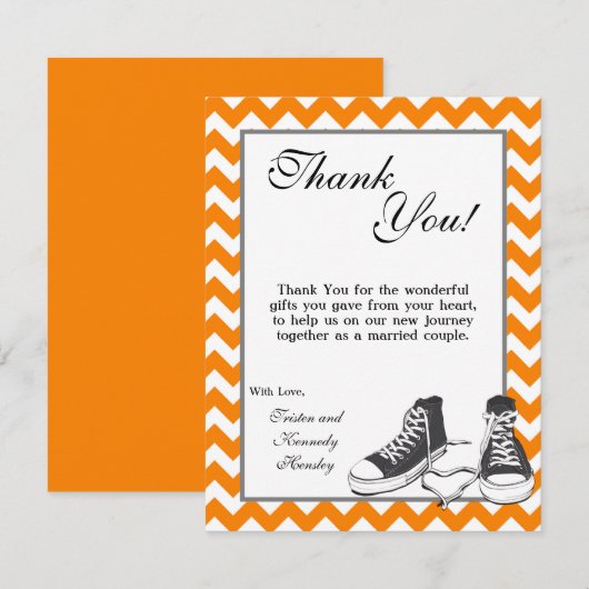 4x5 FLAT - Hartelijk dank voor uw creditcard Teena Bedankkaart (Voorkant / Achterkant)