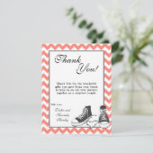 4x5 FLAT - Hartelijk dank voor uw creditcard Teena Bedankkaart (Staand voorkant)