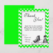 4x5 FLAT - Hartelijk dank voor uw creditcard Teena Bedankkaart (Voorkant / Achterkant)