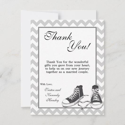 4x5 FLAT - Hartelijk dank voor uw creditcard Teena Bedankkaart (Voorkant)