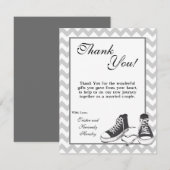 4x5 FLAT - Hartelijk dank voor uw creditcard Teena Bedankkaart (Voorkant / Achterkant)