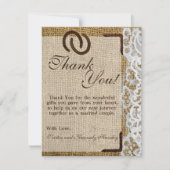 4x5 FLAT - Hartelijk dank voor uw Hoefijzers op de Bedankkaart (Voorkant)