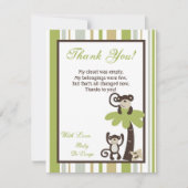 4x5 FLAT Hartelijk dank voor uw kaart Apendierentu (Voorkant)