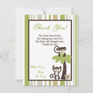 4x5 FLAT Hartelijk dank voor uw kaart Apendierentu