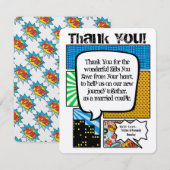 4x5 FLAT - Hartelijk dank voor uw kaart Comic Stri (Voorkant / Achterkant)