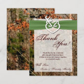 4x5 FLAT - Hartelijk dank voor uw kaart Deer Coupl (Voorkant / Achterkant)