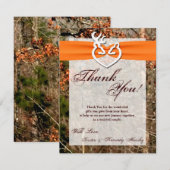 4x5 FLAT - Hartelijk dank voor uw kaart Deer Coupl (Voorkant / Achterkant)