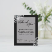 4x5 FLAT - Hartelijk dank voor uw kaart Diamond Je (Staand voorkant)