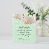 4x5 FLAT - Hartelijk dank voor uw kaart Groen en o (Staand voorkant)