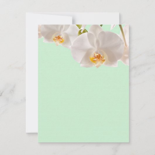 4x5 FLAT - Hartelijk dank voor uw kaart Groen en o (Achterkant)