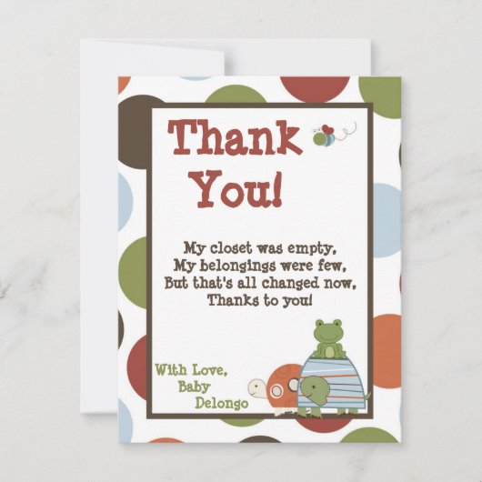 4x5 FLAT Hartelijk dank voor uw kaart Laguna Beach (Voorkant)