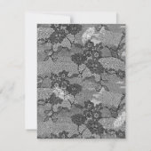 4x5 FLAT - Hartelijk dank voor uw kaart, land zwar Bedankkaart (Achterkant)