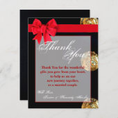 4x5 FLAT Hartelijk dank voor uw kaart Mariene Dres (Voorkant / Achterkant)