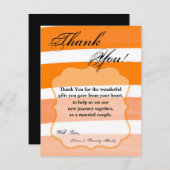 4x5 FLAT - Hartelijk dank voor uw kaart Ombre Stri (Voorkant / Achterkant)