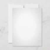 4x5 FLAT Hartelijk dank voor uw kaart Penguins Mat (Achterkant)