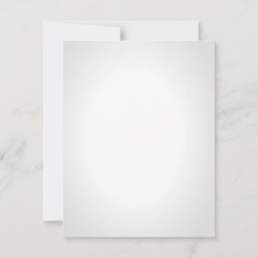 4x5 FLAT Hartelijk dank voor uw kaart Penguins Mat (Achterkant)