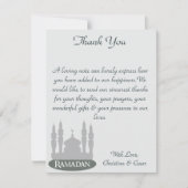 4x5 FLAT Hartelijk dank voor uw kaart Soft Blue Is (Voorkant)