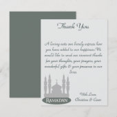 4x5 FLAT Hartelijk dank voor uw kaart Soft Blue Is (Voorkant / Achterkant)