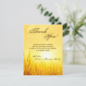 4x5 FLAT - Hartelijk dank voor uw kaart - ZonneweT (Staand voorkant)