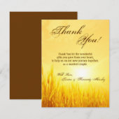 4x5 FLAT - Hartelijk dank voor uw kaart - ZonneweT (Voorkant / Achterkant)